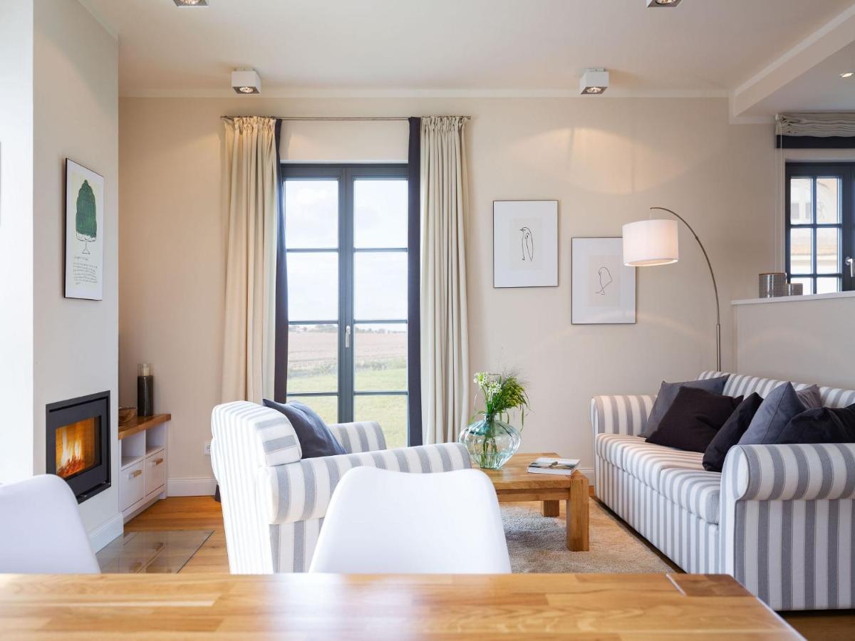 Reetland Am Meer - Premium Reetdachvilla Mit 2 Schlafzimmern, Sauna Und Kamin E04 Dranske Eksteriør bilde
